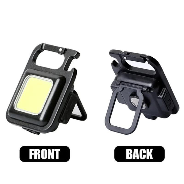 Zalap Portable hand bottle opener keychain mini LED light